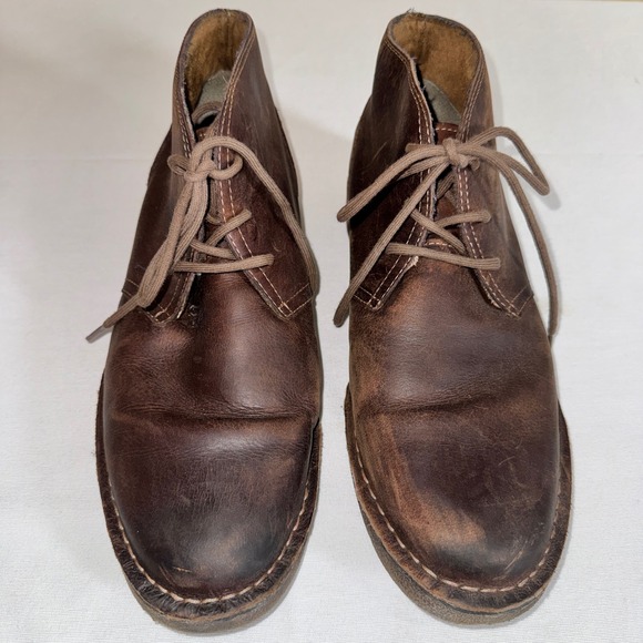 Dockers Other - Dockers Mens Brown Leather Tussock Chukka Boots Desert Lace Up 90-28459 Size 13M